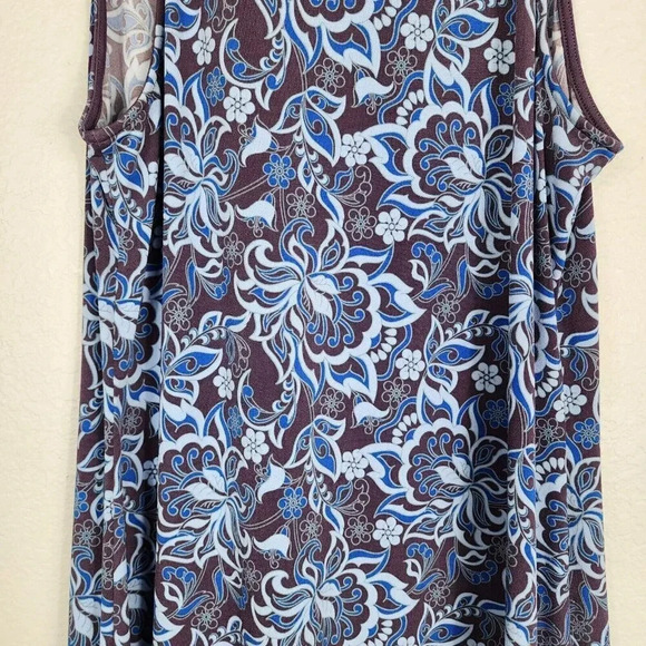 Magnolia Grace Dress Alhambra Embroidered Trim Knit Dress Size M - Picture 5 of 7